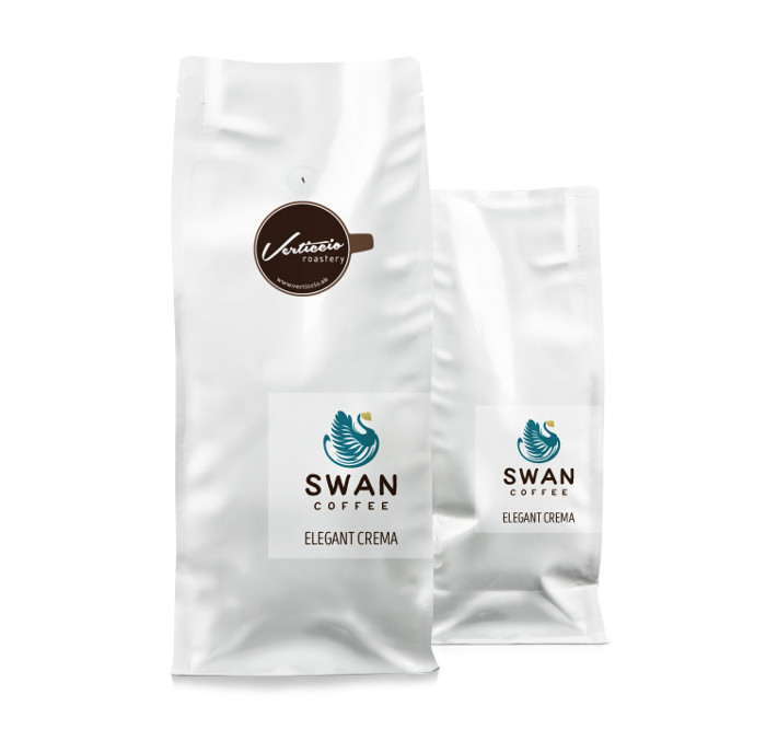Elegant crema coffee